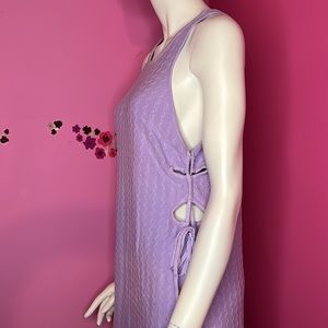 Free People Eve Sweater Maxi lavender size Medium